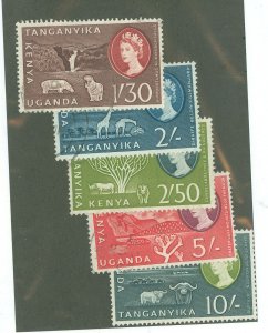 Kenya Uganda Tanganyika/Tanzania #130-4 Used