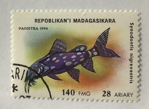 Malagasy 1994 Scott 1196 CTO - 140fr,   Aquarium Fish