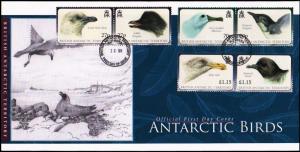 British Antarctic Territory Scott 423-425 Unaddressed.