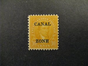 Canal Zone #87 mint hinged  b23.7 362