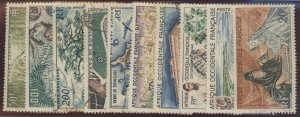 French West Africa #C18-C20/C22-C28 Used