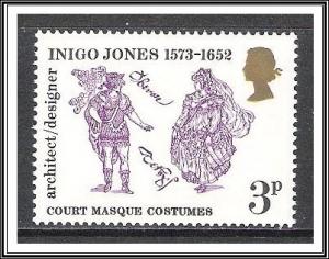 Great Britain #701 Inigo Jones MNH