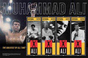 Guyana - 2013 - Muhammad Ali - Sheet Of 4 - MNH