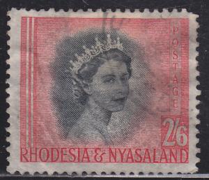 Rhodesia & Nyasaland 152 Queen Elizabeth II 1954