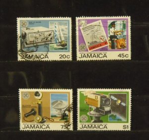 15165   JAMAICA   Used # 563, 564, 565, 566                    CV$ 5.10