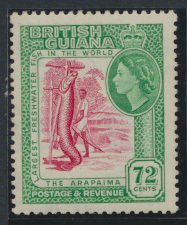 British Guiana SG 342 Mint Light Hinge  (Sc# 264 see details)