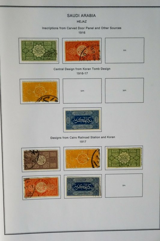 Saudi Arabia 1916 to 1980s Clean Loaded Stamp Collection