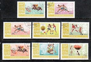 Ajman MI 189-96 Olympics CTO VF NH