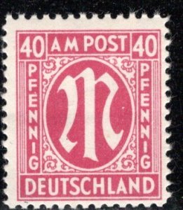 Germany AM Post Scott # 3N15, mint nh