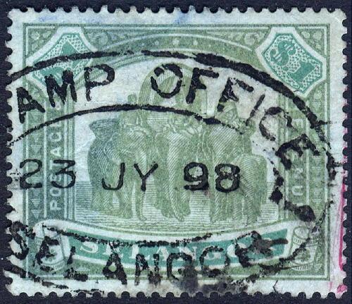 Malaya - Selangor # 36 Used VF CDS Cat $ 90