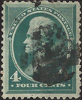 # 211 Blue Green Used FAULT Andrew Jackson SCV-25.00