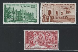 Senegal  mh scott cat # CB2-CB4