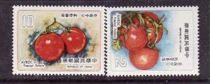 Taiwan-ROC-Sc#2120-1-Unused NH set-Tropical Tomatoes-1978-