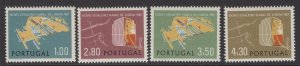 PORTUGAL SG1322/5 1967 LISNAVE SHIPYARD MNH