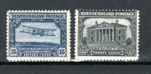 Canada - Newfoundland 1928-29 15c and 20c Publicity issue MLH