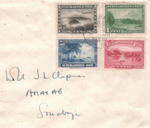 DUTCH EAST INDIES Cover Soerabaja 1946 British Forces *AMACAB* Officer MA1092