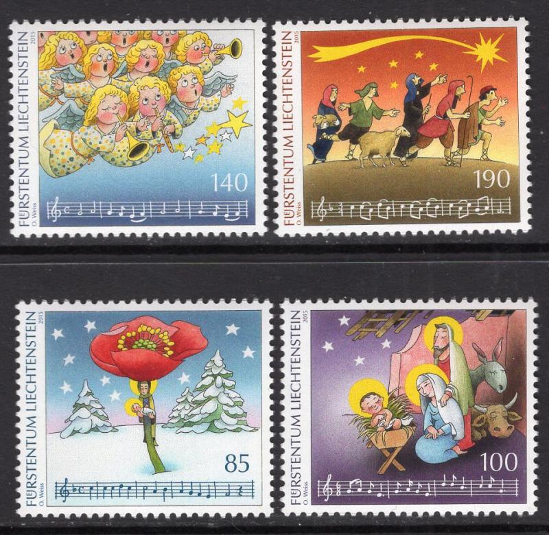 Liechtenstein 1666-1669 Christmas MNH VF