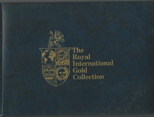British, Royal International Gold Collection of First Day Covers, 41 Different
