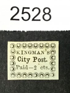 MOMEN: US STAMPS #4LB14 LOCAL MINT OG H LOT #2528