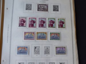 New Caledonia 1892-1984 Stamp Collection on Scott Intl Album Pages