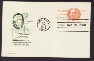 US UY29 John Hancock Artmaster U/A FDC