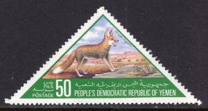 Yemen People's Republic 262 Fox MNH VF