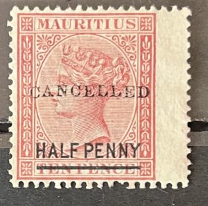 Mauritius #47 MNGH- SCV=$12.00