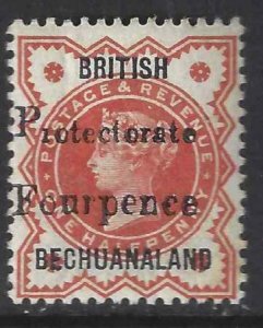 Bechuanaland Protectorate 1888 SC 68 MNH SCV $95.00