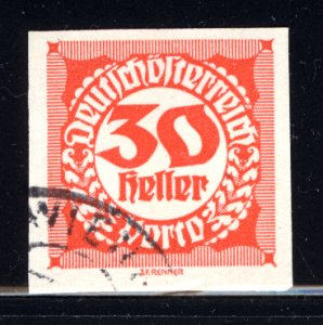 Austria 1920  Scott #J98 used