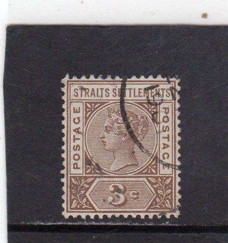 Malayia Straits Settlement  Q Victoria used