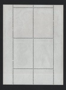 Indonesia  #1380-1381a  MNH  1989  sheet WWF  orangutans 75r - 100r