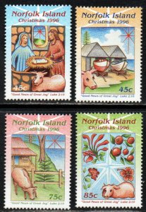 Norfolk Island Sc #610-613 MNH