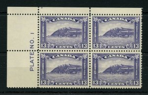 Very Nice #201 Plate Block #1 UL VF MNH Cat $600 Canada mint