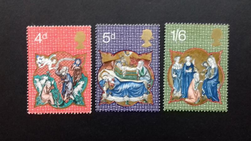 Great Britain -1970 Christmas Stamps Mint