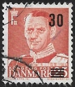 Denmark Scott # 358 Used. All Additional Items Ship Free.