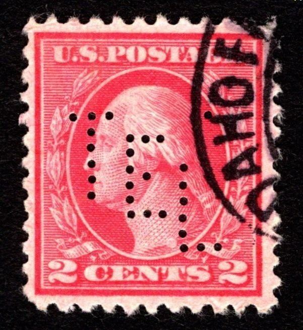 1917, US 2c, Washington, Used, Sc 499