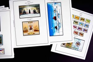 COLOR PRINTED RUSSIA 2000-2010 STAMP ALBUM PAGES (193 illustrated pages)