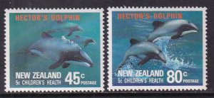 New Zealand B139-B140 Dolphins MNH VF