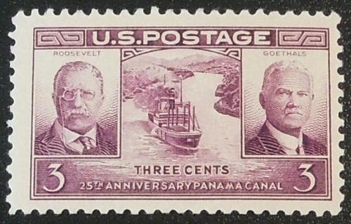 1939 3c Panama Canal Scott 856 Mint NH