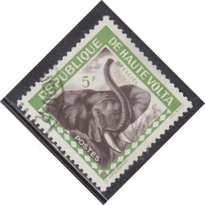 Burkina Faso O2 Elephant 1963