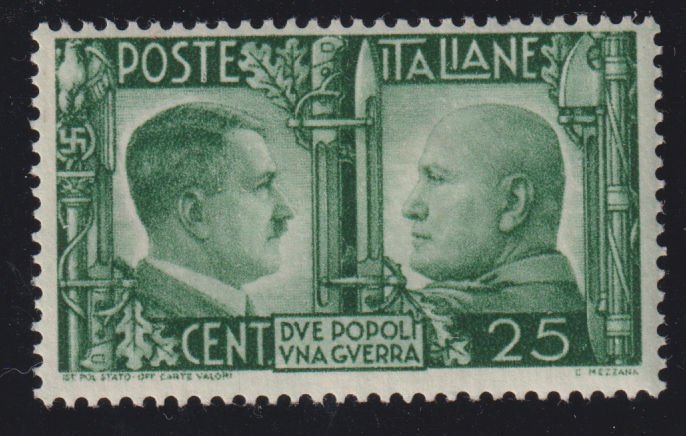 Italy 415 Adolf Hitler and Benito Mussolini 1941