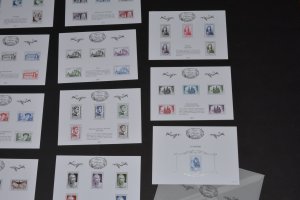 FRANCE 2014-2018 - TREASURES OF PHILATELY 53 S/S Sets W/Yvert/Tellier Album *GEM