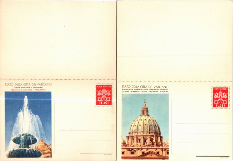 Vatican City, Worldwide Government Postal Card