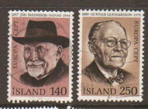 Iceland #528-9 Used