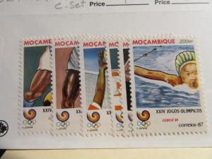MOZAMBIQUE  Sc #1024 - 029 ** MNH, Olympic stamps, Fine +