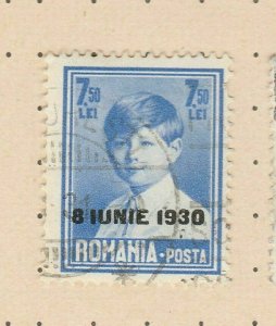 1930 A5P50F451 Romania Optd Unwmk 7.50l Used-