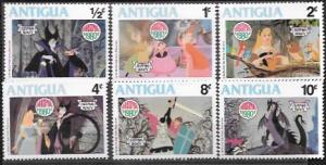 Antigua MNH  #592-97  Disney - Sleeping Beauty