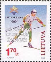 Lithuania 2002 #710 MNH. Olympics