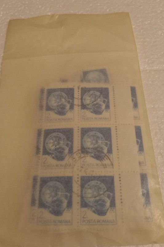 46 Posta Romana Arta Populara Stamps Pre Canceled