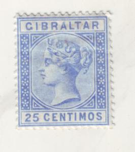 J16442 JLstamps 1889-95 gibraltar mh #32 queen